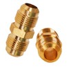 Everflow 3/8" Flare Union Pipe Fitting; Brass F42-38